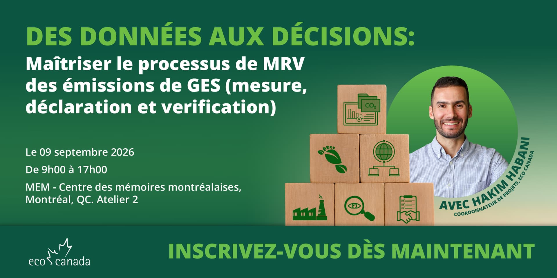 Des données aux decisions : Maîtriser le processus de MRV des émissions de GES (mesure, déclaration et verification)