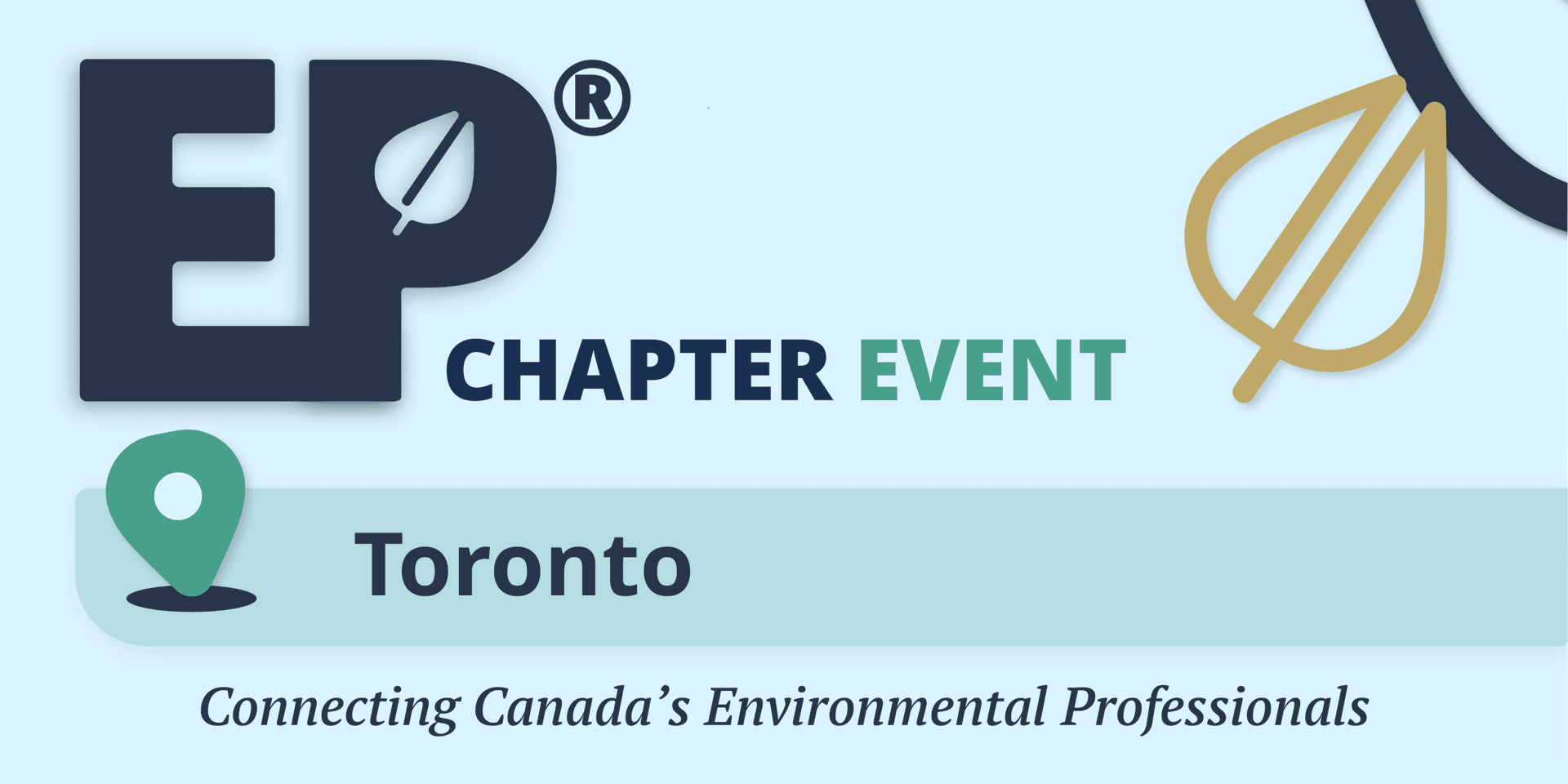 Toronto Region EP Chapter Workshop
