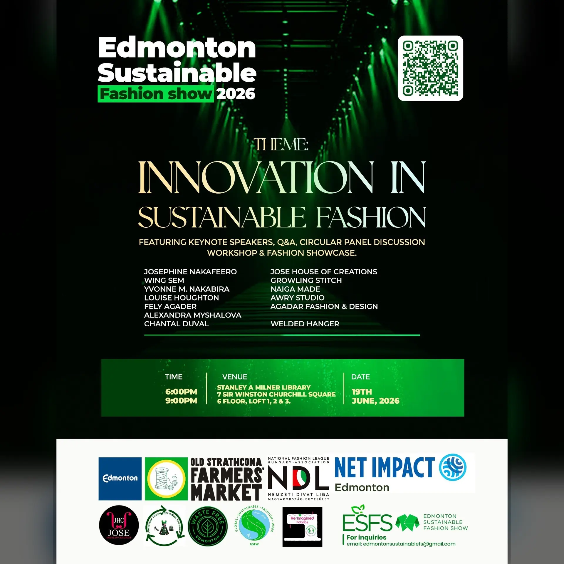 Edmonton Sustainable Fashion Show 2026