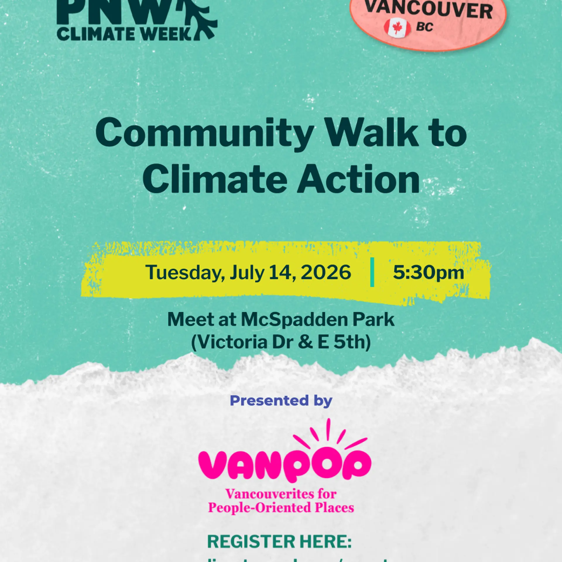 Community Walk to Climate Action