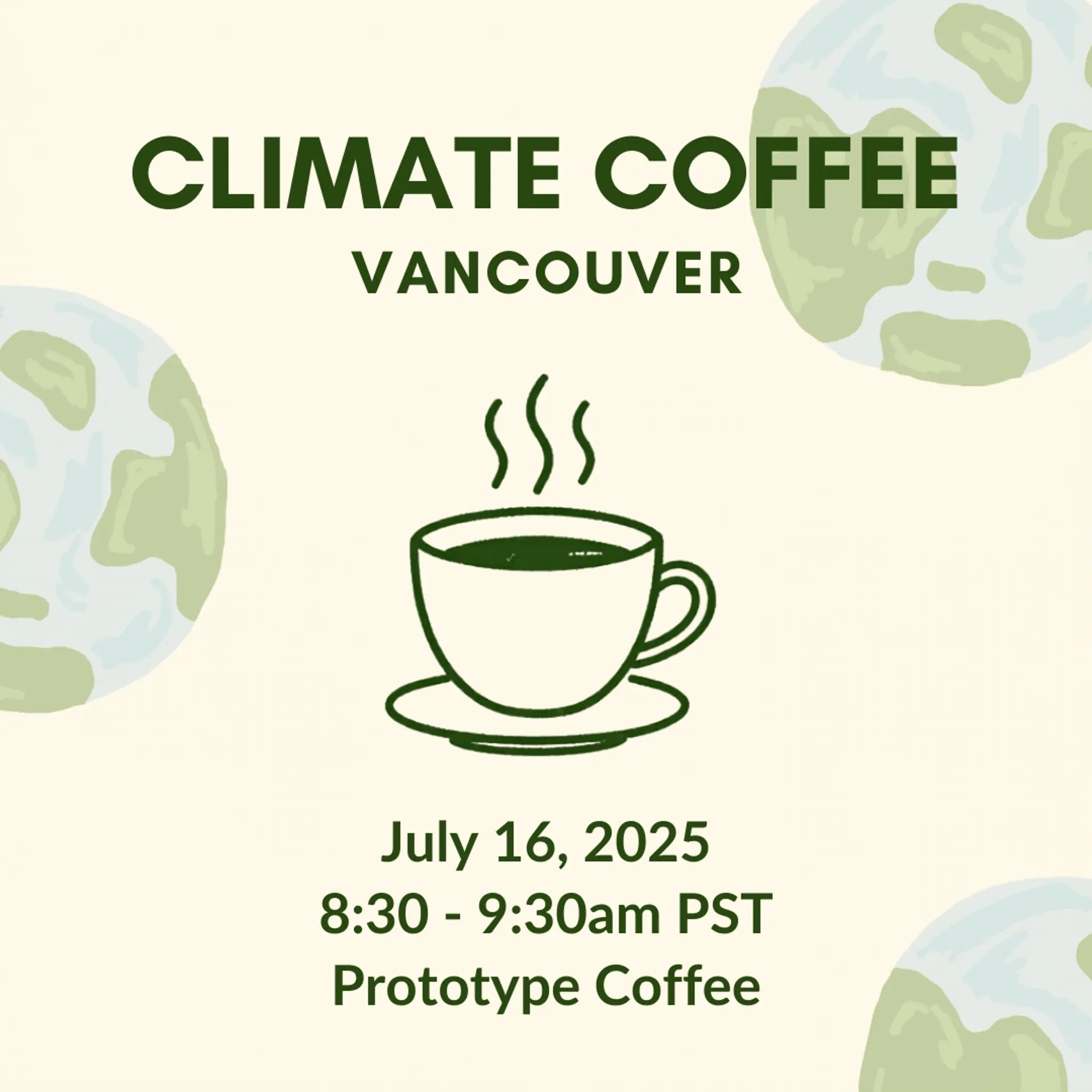 Climate Coffee Vancouver