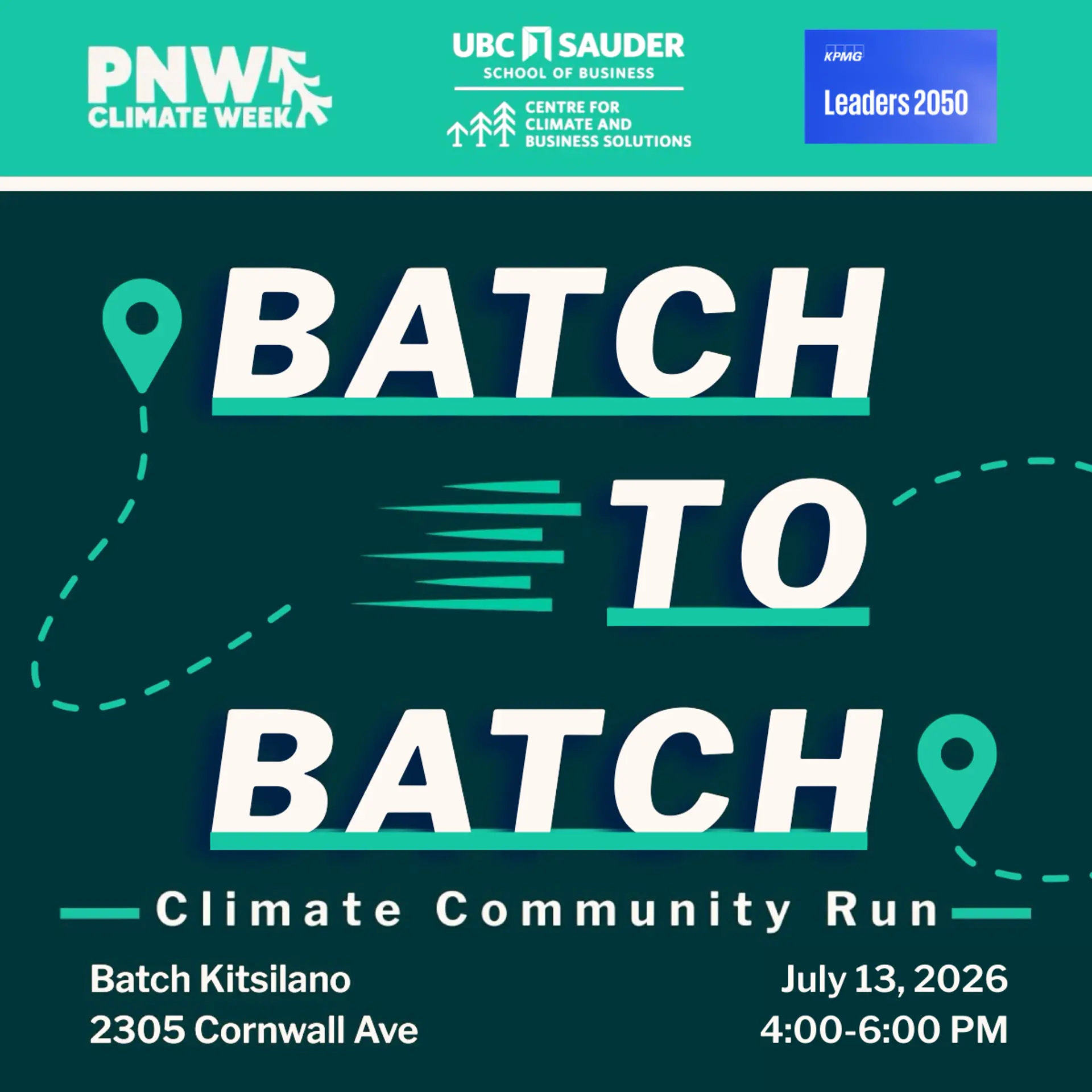 Batch to Batch: Climate Community Run
