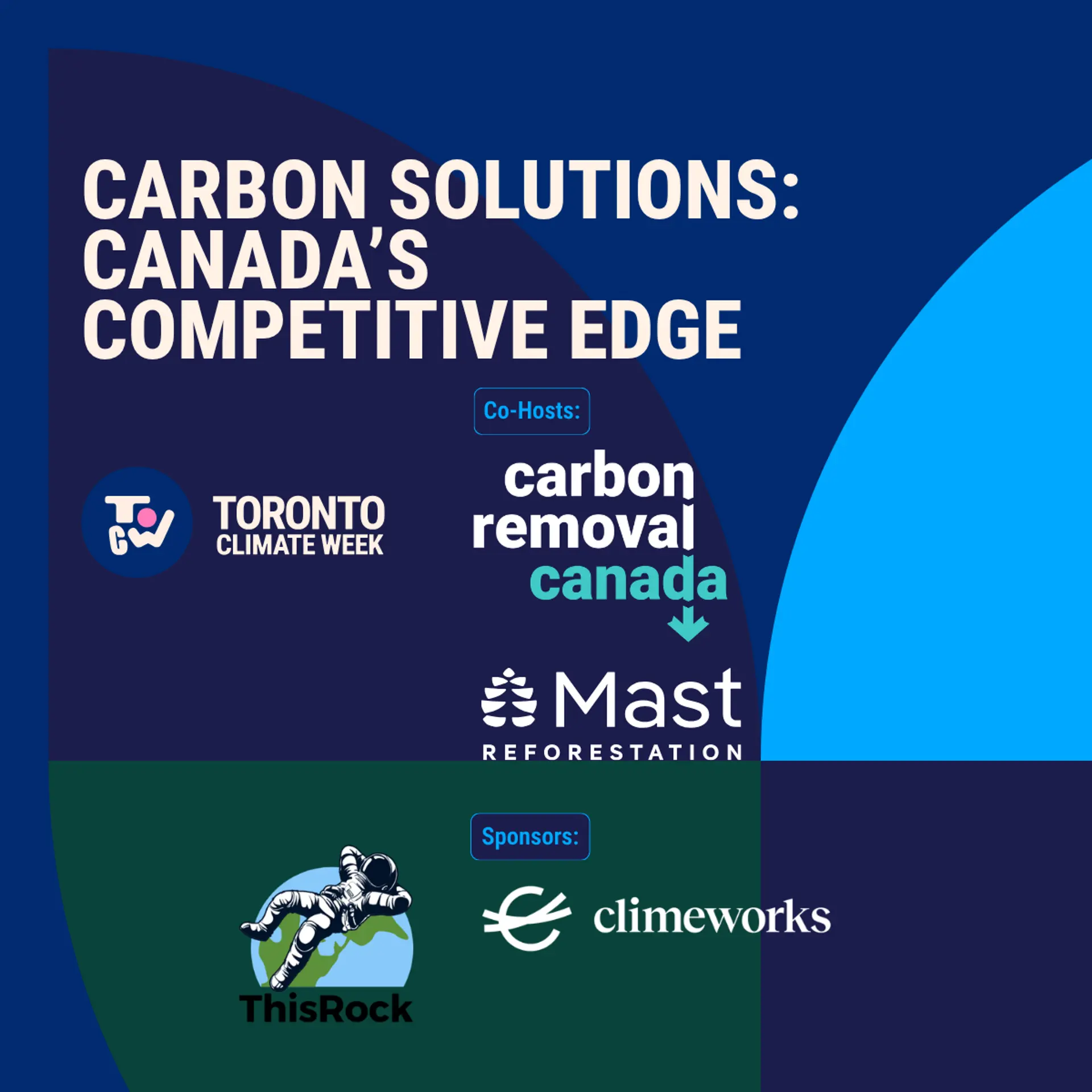 TOCW Flagship Event - Carbon Solutions: Canada’s Competitive Edge