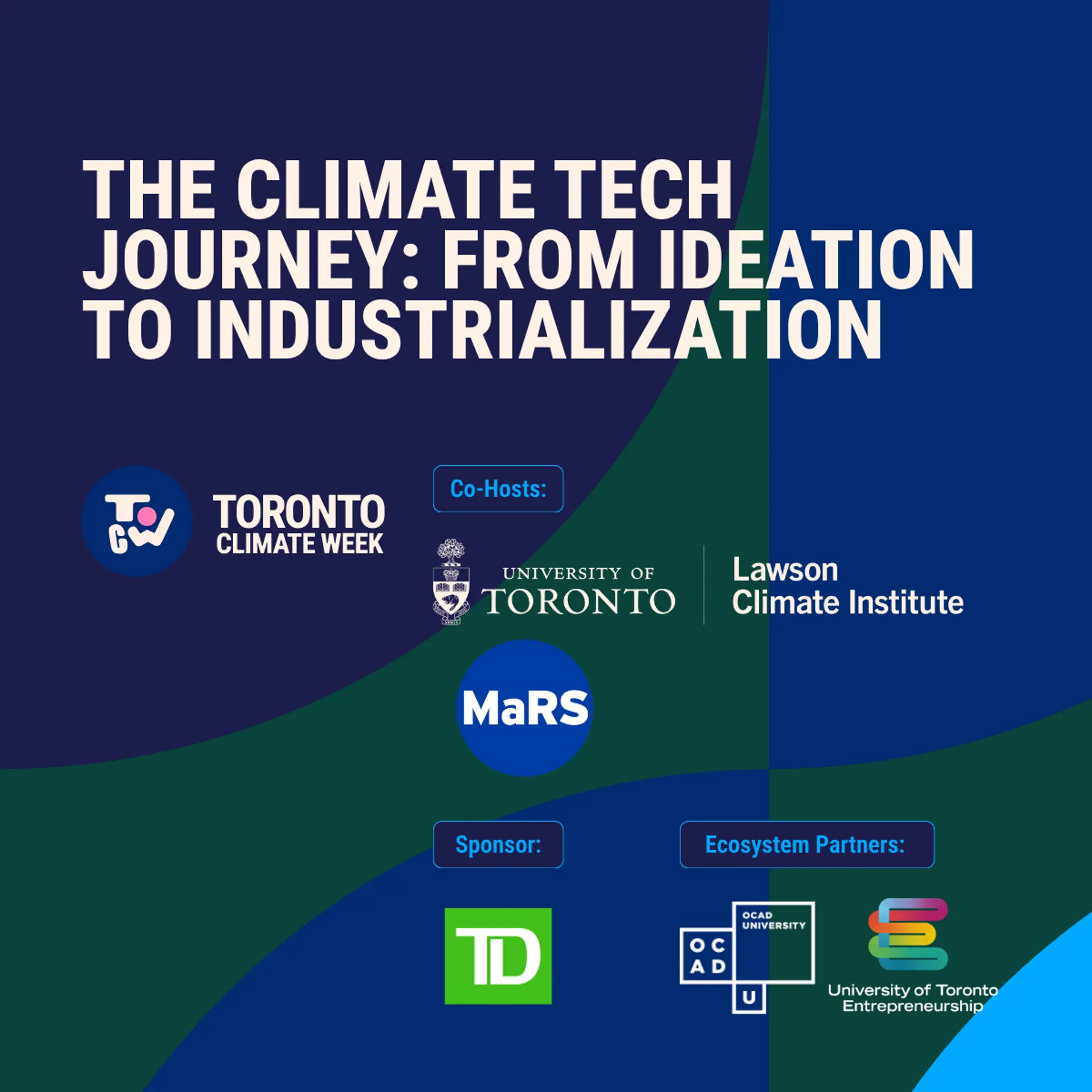 TOCW Flagship Event - The Climate Tech Journey: From Ideation to Industrialization