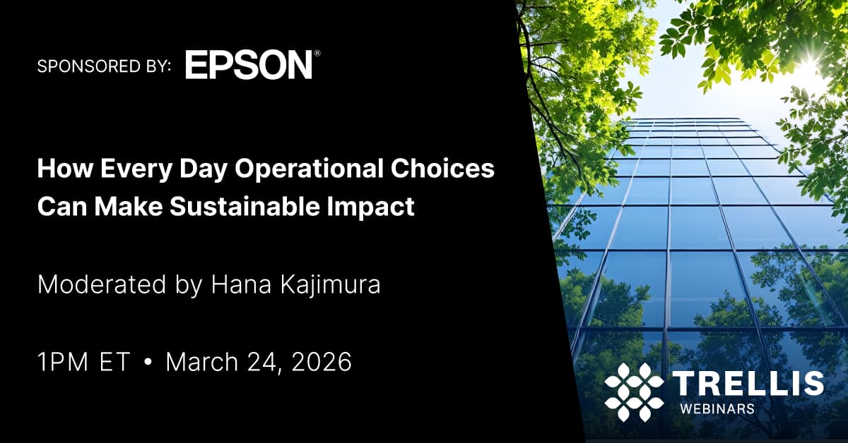 How Every Day Operational Choices Can Make Sustainable Impact