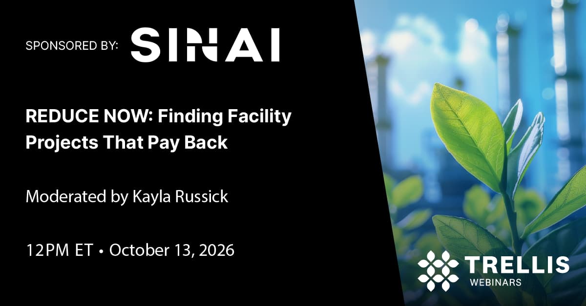 REDUCE NOW: Finding Facility Projects That Pay Back | Trellis