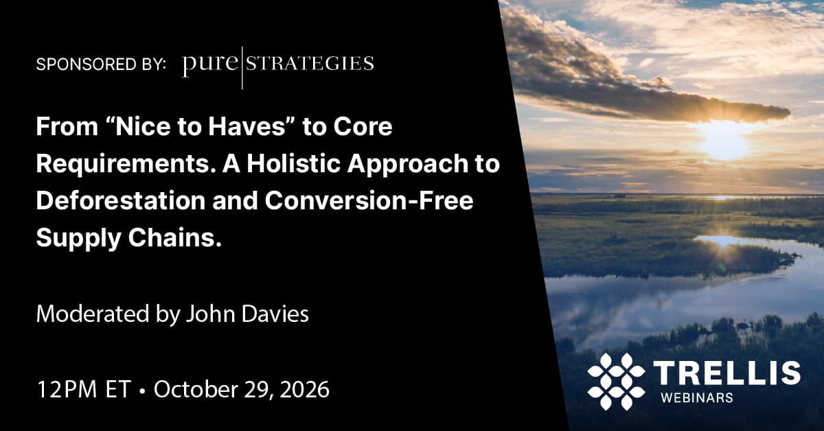 From “Nice to Haves” to Core Requirements: A Holistic Approach to Deforestation and Conversion-Free Supply Chains