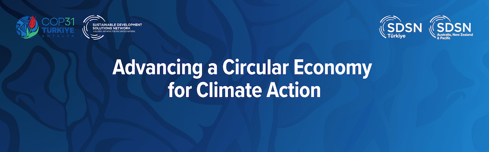 Advancing a Circular Economy for Climate Action