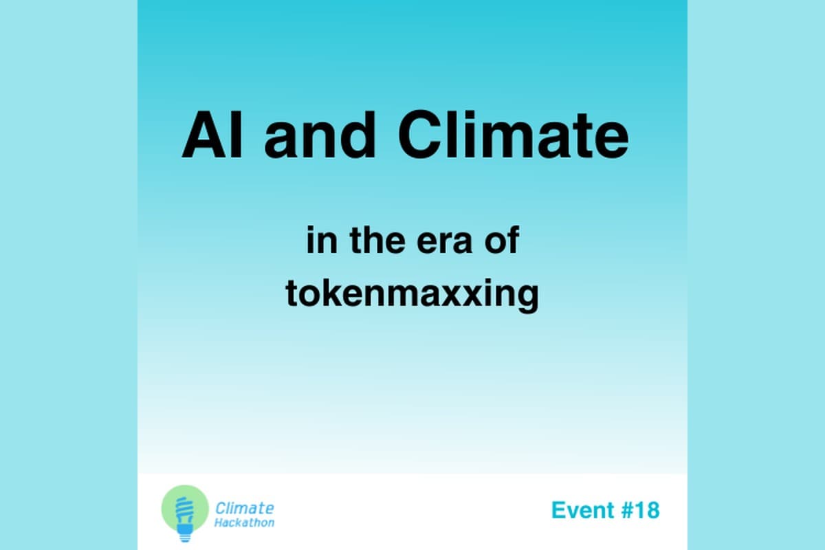 A hackathon to kick off NYC Climate Week 2026